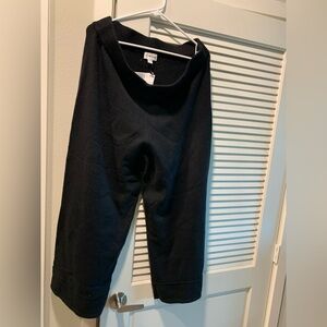 The Drop Women's Bernadette Pull-on Loose-fit Cropped Sweater Pant NWT 🌴